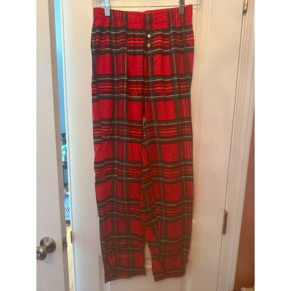 PINK Flannel Pajama/Lounge Pants Size XS EUC